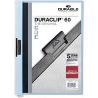Durable DURACLIP 60 Sheet Document Clip File 25 Pack A4 Blue