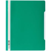 Durable Clear View Project Folder Report File 50 Pack A4+ Green