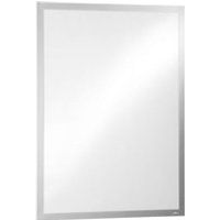 Durable DURAFRAME Adhesive Magnetic Signage Frame 50x70 cm - Silver