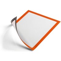 Durable DURAFRAME Magnetic Document Signage Frame - 5 Pack - A4 Orange
