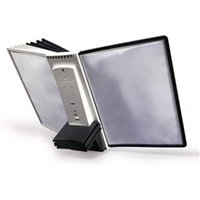 Durable SHERPA TABLE Extension Set Module & 10 Panels A4 Black & Grey