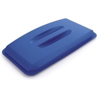 Durable DURABIN 60L Bin Lid - Rectangular Recycling Bin Lid - Food Safe - Blue, Blue