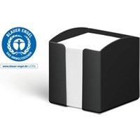 Durable ECO 800 Sheet Note Box Memo Pad - Blue Angel - 6 Pack - Black