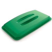 Durable DURABIN 60L Bin Lid - Rectangular Recycling Bin Lid - Food Safe - Green, Green