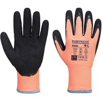 Portwest Vis-Tex Winter Cut D13 Nitrile Glove 2XL OrangeBlk Pack of 12