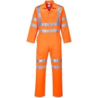 Portwest Hi Vis Polycotton Service Coverall S Orange POW05792