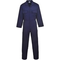 Portwest Euro Work Coverall L Navy Tall POW02957