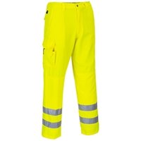 Hi Vis Combat Trousers Yellow XSma