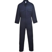 Portwest Euro Cotton Work Coverall L Navy POW03688