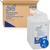 Kleenex Scott Antibacterial Foam Hand Cleanser Unscented 1L Rfl Pack
