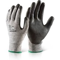 Beeswift Pu Coated Cut 5 Glove Black 2XL KSPU5XXL