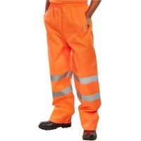 Beeswift Padded Thermal Lined EN ISO 20471 OR Rain Trouser 3XL
