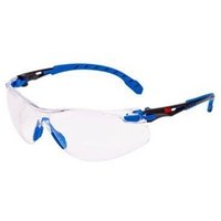 3M S1101SGAF Solus Safety Glasses Anti-Fog Coating Blue Black