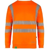 Beeswift Envirowear Hi-Vis Sweatshirt Orange 4Xl EWCSSOR4XL