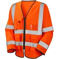 Beeswift Pkj Executive Sleeved Vest Orange 2XL PKJEXECORXXL