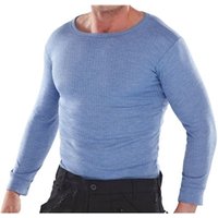 Thermal Vest Long Sleeve Blue xx Large 163868