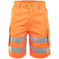 Beeswift ORANGE Hi Visibility SHORTS 36 RSS36