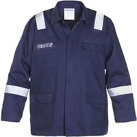 Hydrowear Melk Multi Cvc Flame Retardant Anti-Static Jacket Navy Blue