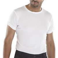 Beeswift Short Sleeve Thermal Vest White 3XL THVSSWXXXL