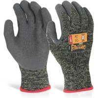Beeswift Glovezilla Latex Palm Coated Glove Green 2XL Pair GZ09GXXL