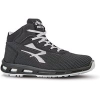 U Power U.Power Stego Safety S3 Aluminium Toe Cap Boot 1Pr Black 6