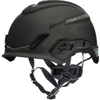 MSA Safety V-Gard H1 Black Safety Helmet Chin Strap Included Ventilated Adjustable