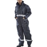 Beeswift Coldstar Freezer Coverall Navy Blue 3XL CCFCNXXXL