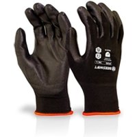 Beeswift Pu Coated Gloves Black XL PUGBLXL