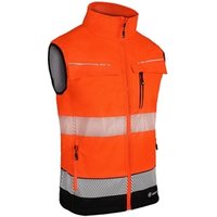 Beeswift Deltic High Visibility Gilet Two-Tone OrangeBlack M