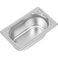 Vogue Heavy Duty Stainless Steel 1/9 Gastronorm Tray 65mm