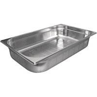 Vogue Stainless Steel Perforated 1/1 Gastronorm Tray 100mm
