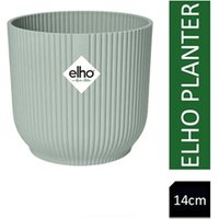 Elho Vibes Fold Round 14cm Display INDOOR Planter SORBET GREEN