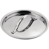 Vogue Stainless Steel & Aluminium Tri - Wall Saucepan Lid 16cm