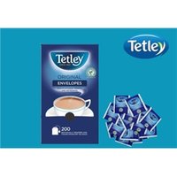 Tetley Orignal Tea Bags Indivually Wrapped and Enveloped Pack 200 -