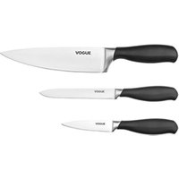 Vogue Prep Like A Pro 3 - Piece Soft Grip Knife Set