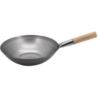 Vogue Mild Steel Wok Flat Base 330mm