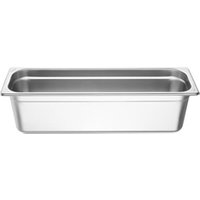 Vogue Stainless Steel Gastronorm 2/4 Tray 150mm