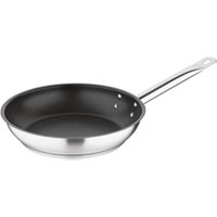 Vogue Stainless Steel Non - Stick Teflon Platinum Plus Frying Pan 24cm