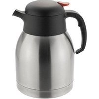Fixtures Push Button Vacuum Jug 1.5 Litre Silver &