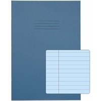 Rhino A4 Special Exercise Book 48 Page Light Blue With Tinted Blue Pap