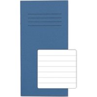RHINO 8 x 4 Vocabulary Notebook 32 Page Light Blue F12 (Pack of 25) - Exercise Books - Ruled Notebooks