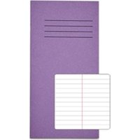 RHINO 8 x 4 Exercise Book 32 Page Purple F8CM (Pack of 100) - Exercise Books - Vocabulary Books