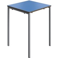 Titan Fully Welded Classroom Table|600x600x760|Blue-Grey