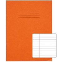 RHINO 9 x 7 Exercise Book 80 Page Orange F8M Carton of 100 Books