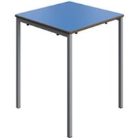 Titan Fully Welded Classroom Table|600x600x710|Blue-Grey