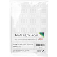 Leaf Graph A4 Square Dotted Grid 5mm 0.5cm Graph Paper