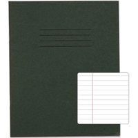 RHINO 8 x 6.5 Exercise Book 48 Page Dark Green F8M Carton of 100