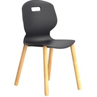 Arc Wooden Four Leg Chair 5 Age 11 14 Years Years Anthracite