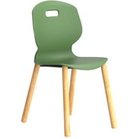 Arc Wooden Four Leg Chair 5 Age 11 14 Years Years Forest