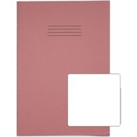 Rhino 13 x 9 A4+ Oversized Exercise Book 40 Page Plain Light Blue (Pac